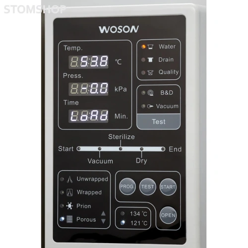 Woson TANVO 33L - автоматический автоклав класса B, 33 л | Woson (Китай)