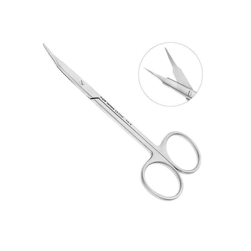 Ножницы хирургические изогнутые Stevens, 115 мм | HLW Dental Instruments (Германия)