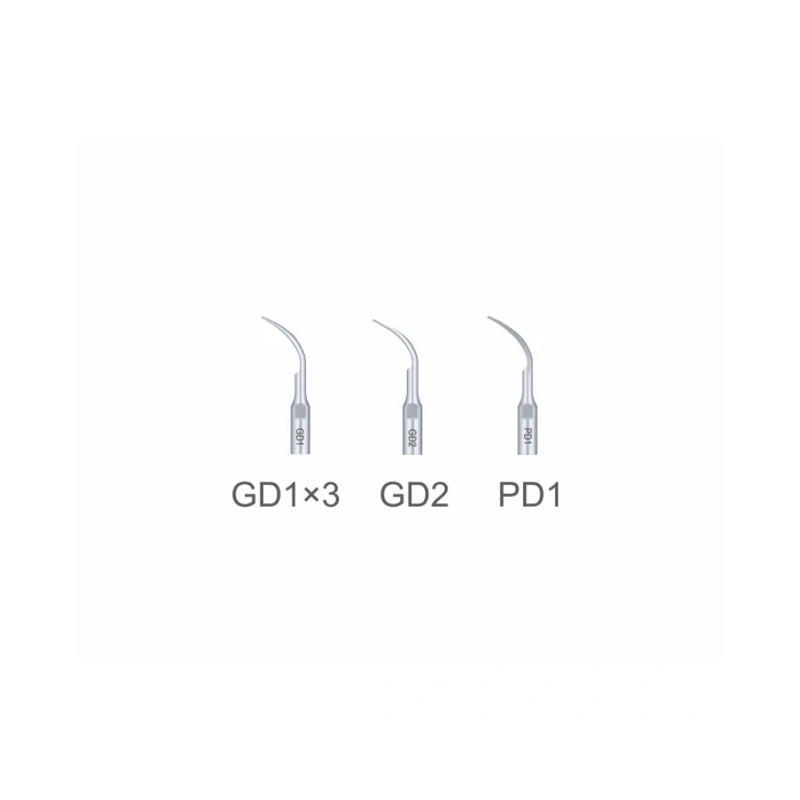 DTE-D2 LED - портативный ультразвуковой скалер с фиброоптикой, 5 насадок в комплекте | DTE (Китай)
