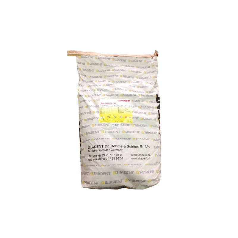 Marmorock 22 - суперпрочный гипс, класс 4, 4 упаковки по 5 кг | Siladent (Германия)