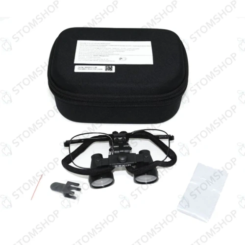 iZoom Flip-up Loupes Metal Frame - стоматологические бинокулярные лупы системы Flip-up на металлической оправе, увеличение 2.5х | DentLight (США)