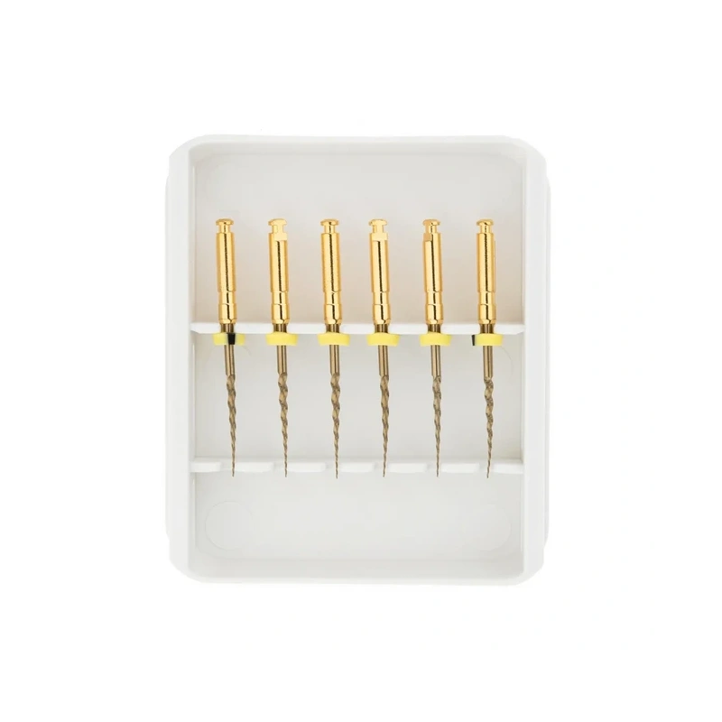 RCS Gold LT Rotary - машинные файлы, размер SX, длина 19 мм, 6 шт. | Ramo Medical (Китай)