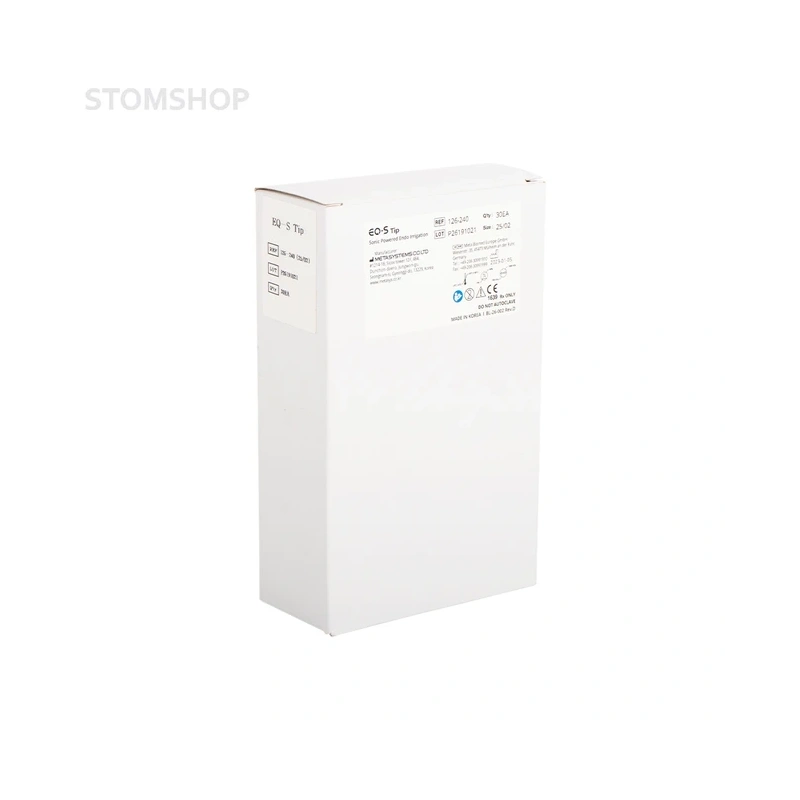 EQ-S Tip 25/.02 - насадки для эндоирригатора EQ-S, 30 шт. | Meta Biomed (Ю. Корея)