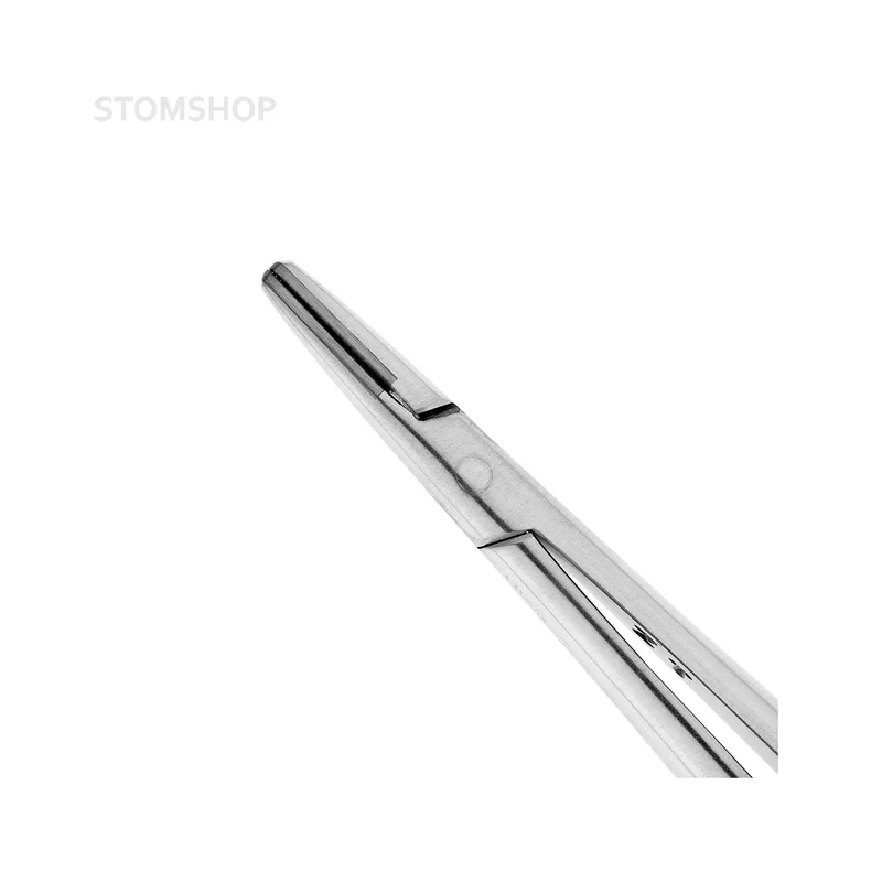 Иглодержатель хирургический прямой Castroviejo-Gomel TC, длина 140 мм | HLW Dental Instruments (Германия)