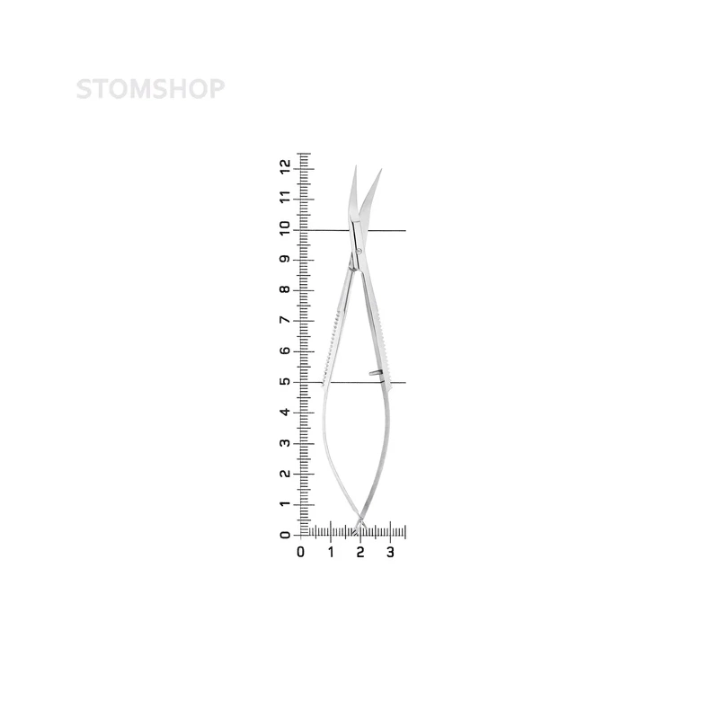 NOYES - микроножницы изогнутые, 12 см | Nopa Instruments (Германия)