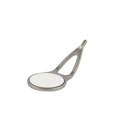 MEGAretract FS Rhodium bifurcated stem - cтоматологическое зеркало родиевое, 22 мм | Hahnenkratt (Германия)