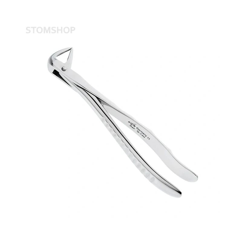 Щипцы для удаления зубов нижние, корневые (12-74N) | HLW Dental Instruments (Германия)