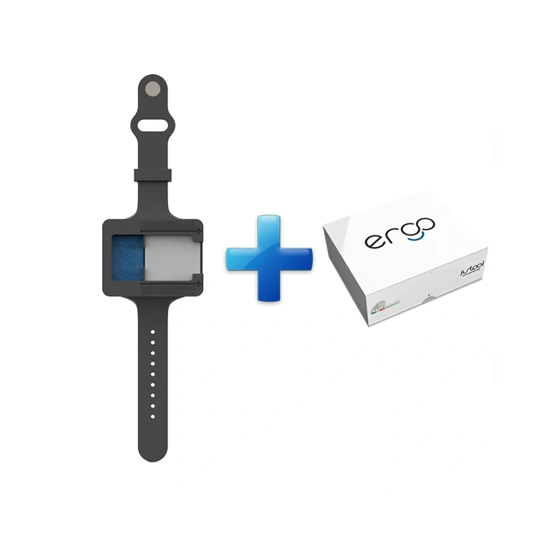 ERGO Starter kit + Foam refill - силиконовый браслет для организации и чистки эндодонтических инструментов с набором губок, 48 шт. | Style Italiano (Италия)