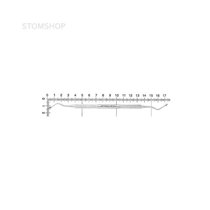 Ложка кюретажная овальная Hemingway, 3,0 мм | HLW Dental Instruments (Германия)