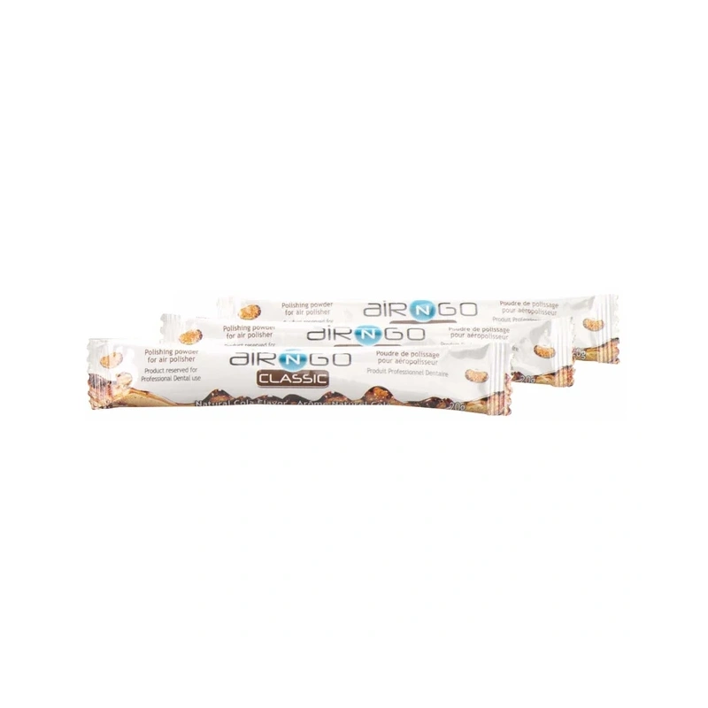 Air-N-Go Classic Powder Cola - порошок для струйного полирования и чистки зубов, вкус колы, 50x20 г | Satelec Acteon Group (Франция)
