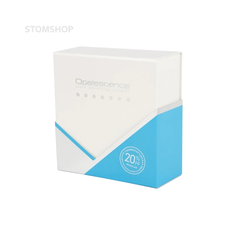 Opalescence PF 20% Regular Patient Kit - набор для домашнего отбеливания зубов, 8 шприцев | Ultradent (США)