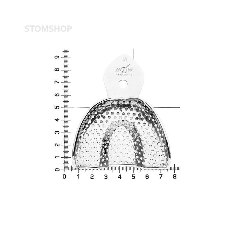 Ложка слепочная верхняя с перфорацией, M | HLW Dental Instruments (Германия)