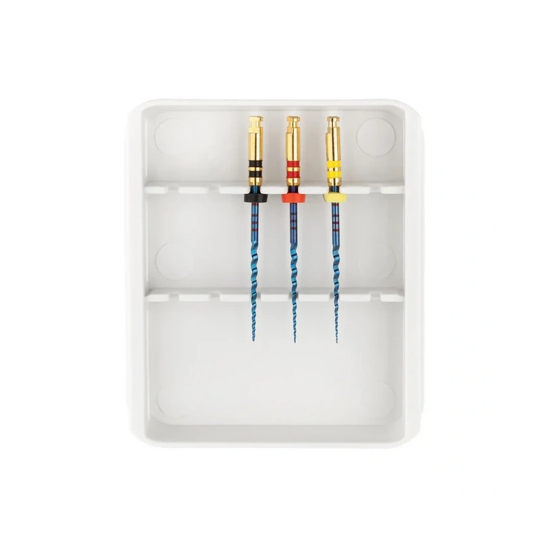 RCS Blue T Reciprocating - машинные файлы, размеры 20/06, 25/06, 40/06, длина 31 мм, 3 шт. | Ramo Medical (Китай)