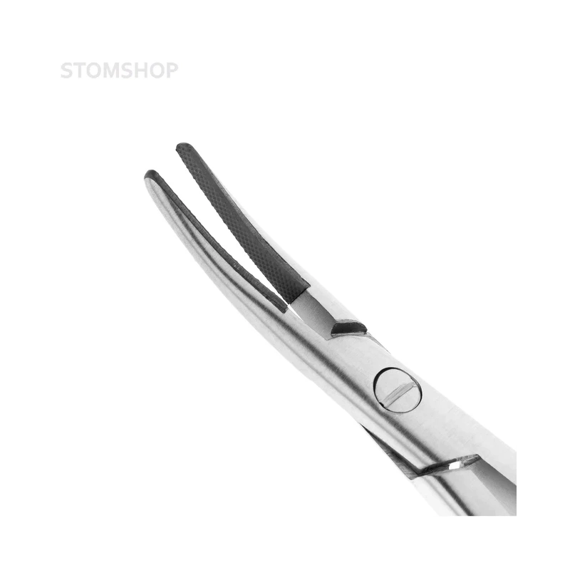 Микроиглодержатель TUC CASTROVIEJO изогнутый, 18 см | Nopa Instruments (Германия)
