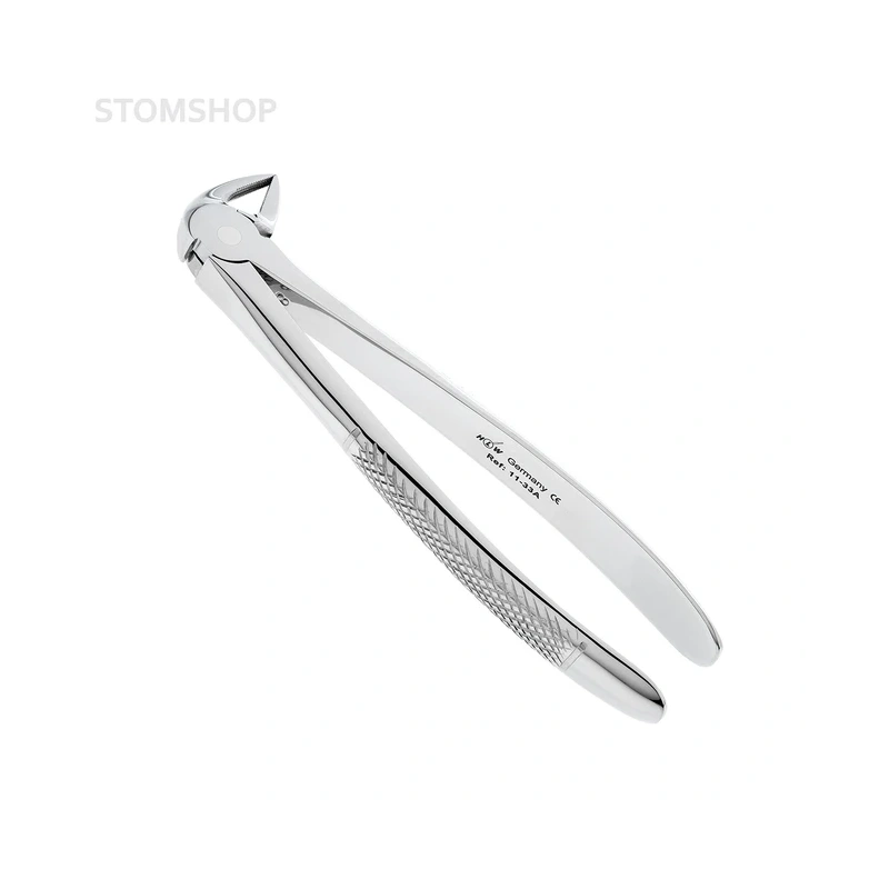 Щипцы для удаления зубов нижние, корневые (11-33A) | HLW Dental Instruments (Германия)