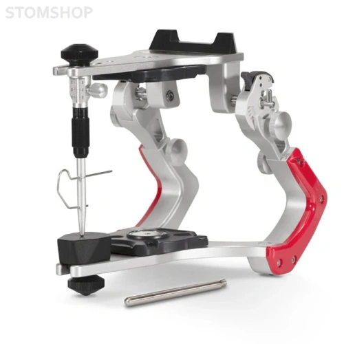 Arto XP 3s + Adesso Multisplit Junior - артикулятор с монтажными пластинами, среднеанатомический Non-Arcon, с функцией бокового смещения, 126 мм | Baumann Dental GmbH (Германия)