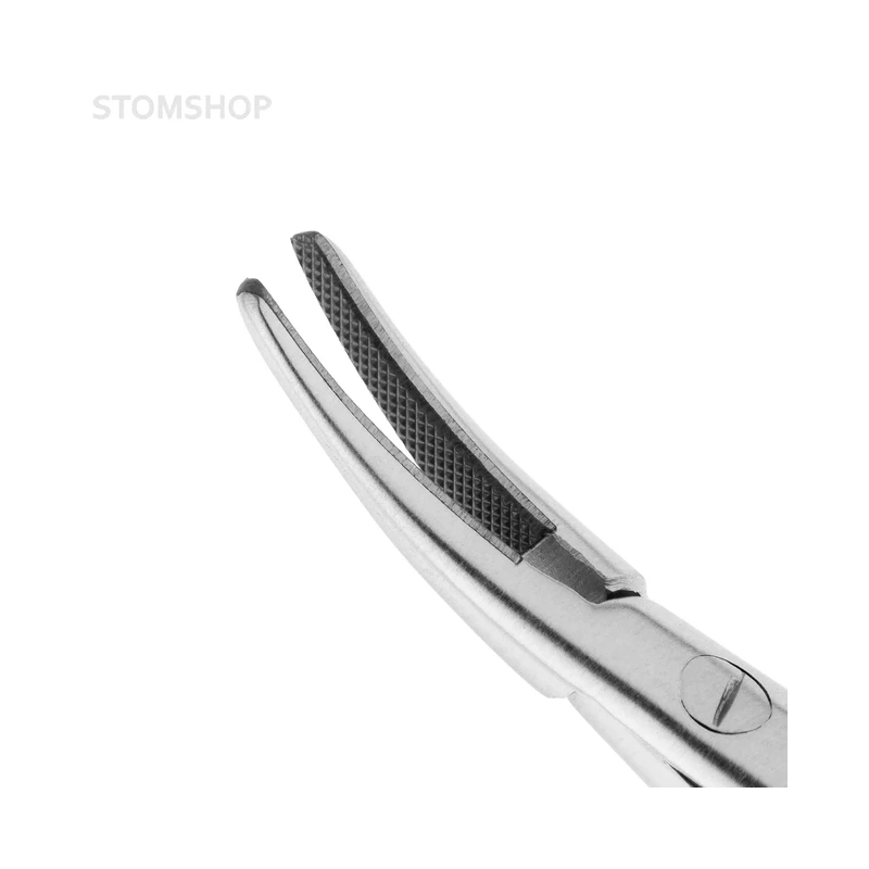 Микроиглодержатель TUC CASTROVIEJO изогнутый, 14 см | Nopa Instruments (Германия)