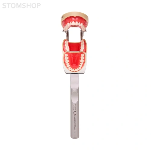 Photography Mirrors Rhodium FS - родиевое зеркало для дентальной фотографии с ручкой, окклюзионное, размер 74x106 мм | Hahnenkratt (Германия)