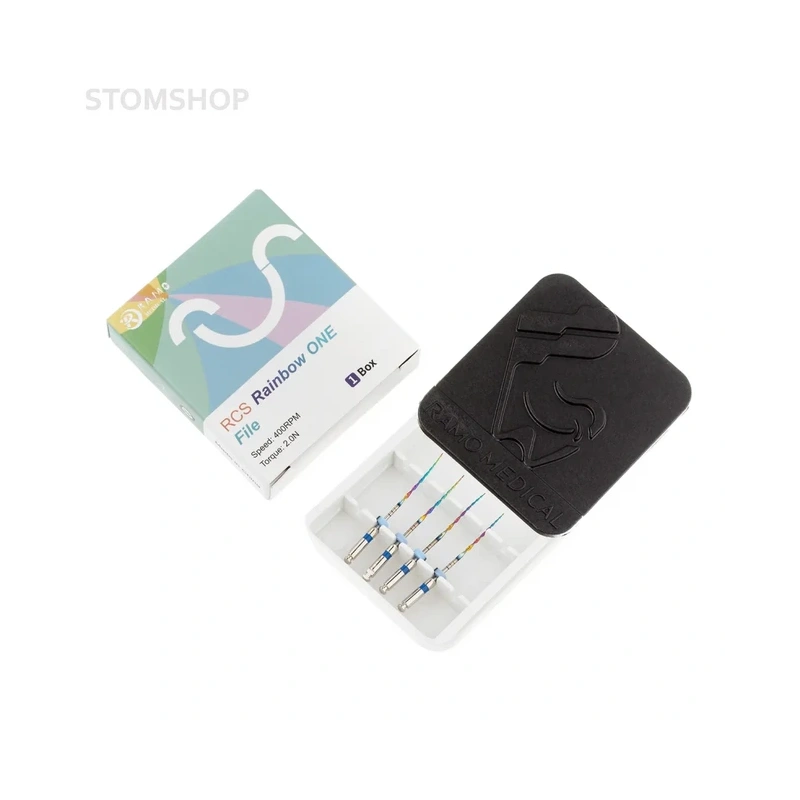 RCS Rainbow ONE - машинные файлы, размер 30/04, длина 25 мм, 4 шт. | Ramo Medical (Китай)