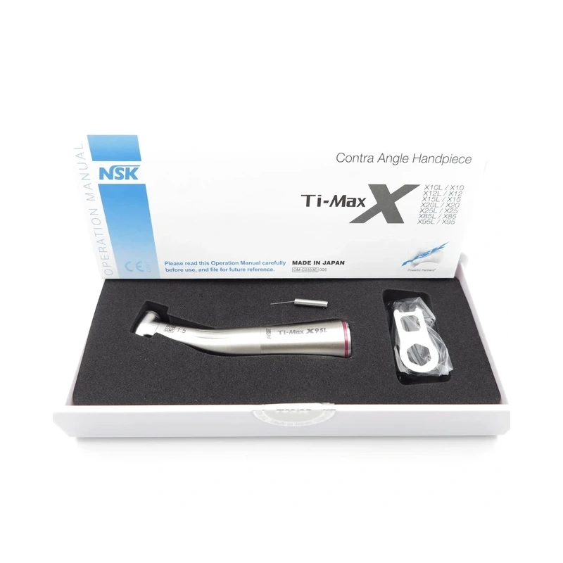 Ti-Max X95L - повышающий угловой наконечник с оптикой, 1:5 | NSK Nakanishi (Япония)