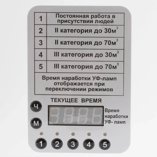 СПДС-60-Р - рециркулятор ультрафиолетовый бактерицидный передвижной, белый корпус | СПДС (Россия)