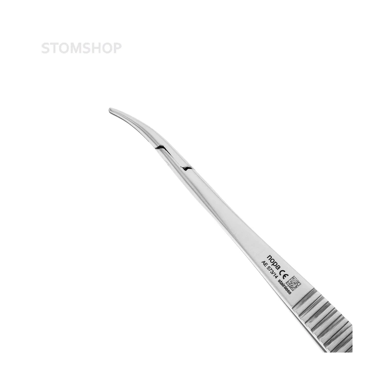 Микроиглодержатель TUC CASTROVIEJO изогнутый, 14 см | Nopa Instruments (Германия)