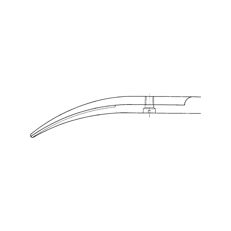 BC629R - ножницы сосудистые по De Bakey, изогнутые, длина 175 мм | B. Braun (Германия)