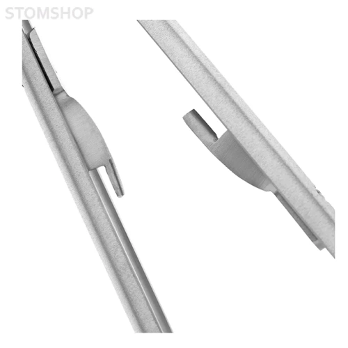 Иглодержатель-микро прямой Micro-Nadelhalter TC, длина 180 мм | HLW Dental Instruments (Германия)