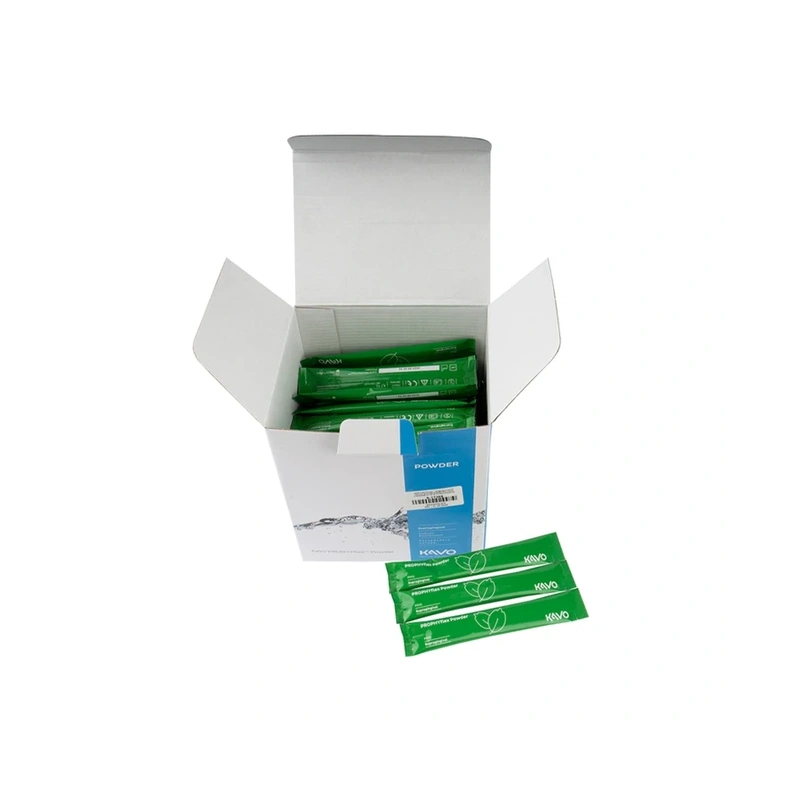 PROPHYflex Powder - профилактический порошок на основе бикарбоната натрия, со вкусом мяты, упаковка (80 шт. по 15 г.) | KaVo (Германия)