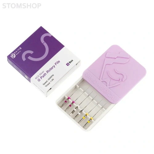 RCS Silver G Path - машинные файлы, размеры 13/02, 16/02, 19/02, длина 31 мм, 6 шт. | Ramo Medical (Китай)